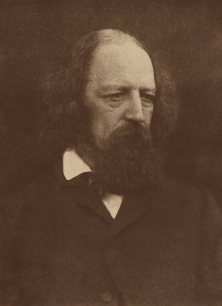 Alfred, Lord Tennyson, 1869, impreso en 1905 de Julia Margaret Cameron