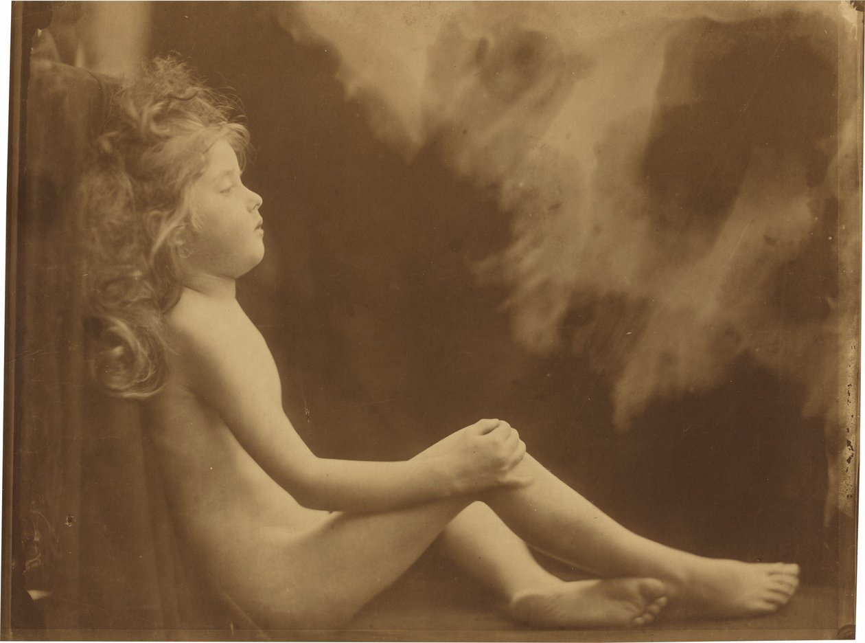 Un ángel sin alas por tu deseo,1873 (foto) de Julia Margaret Cameron