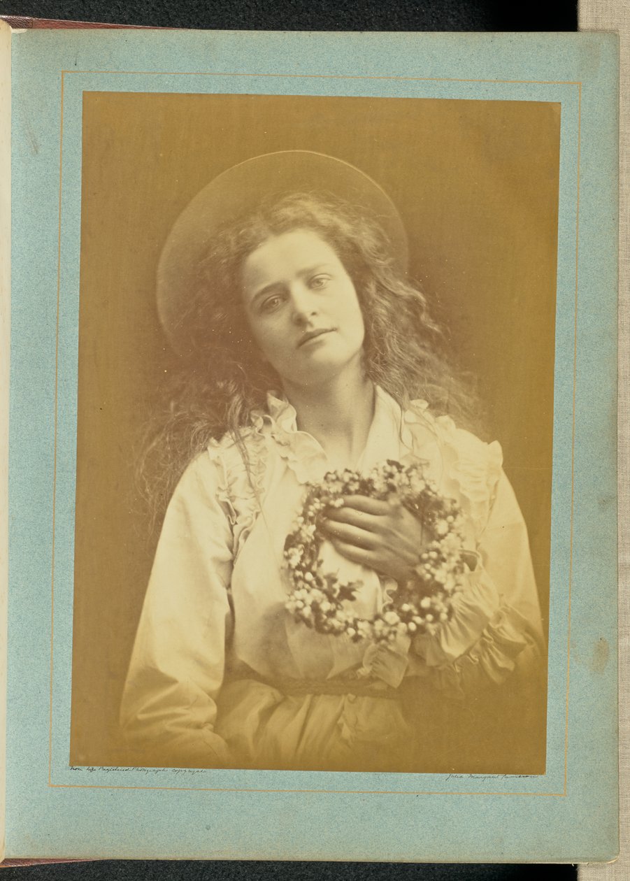 ["Porque voy a ser Reina del Mayo, Madre, voy a ser Reina del Mayo"] de Julia Margaret Cameron