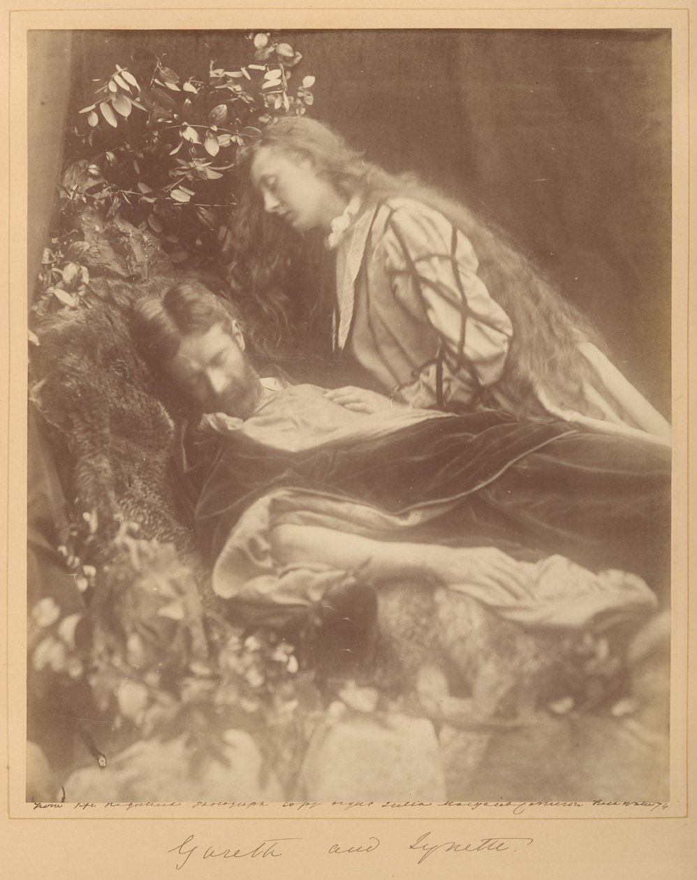 Gareth y Lynette de Julia Margaret Cameron