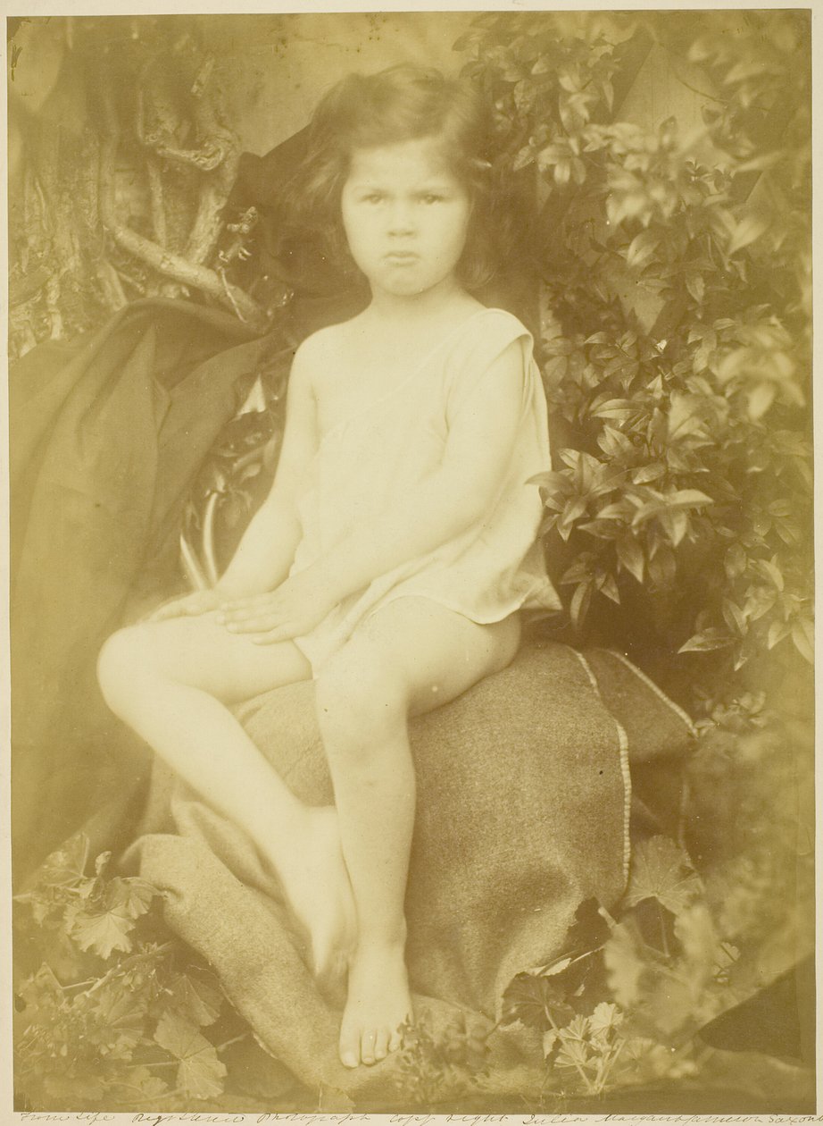 George Duckworth (Estudio para el niño San Juan) de Julia Margaret Cameron