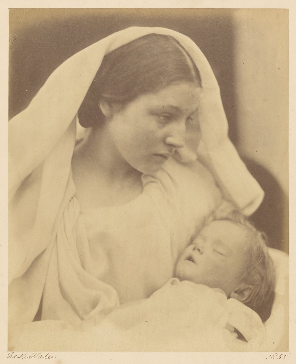 La Virgen del Descanso de Julia Margaret Cameron