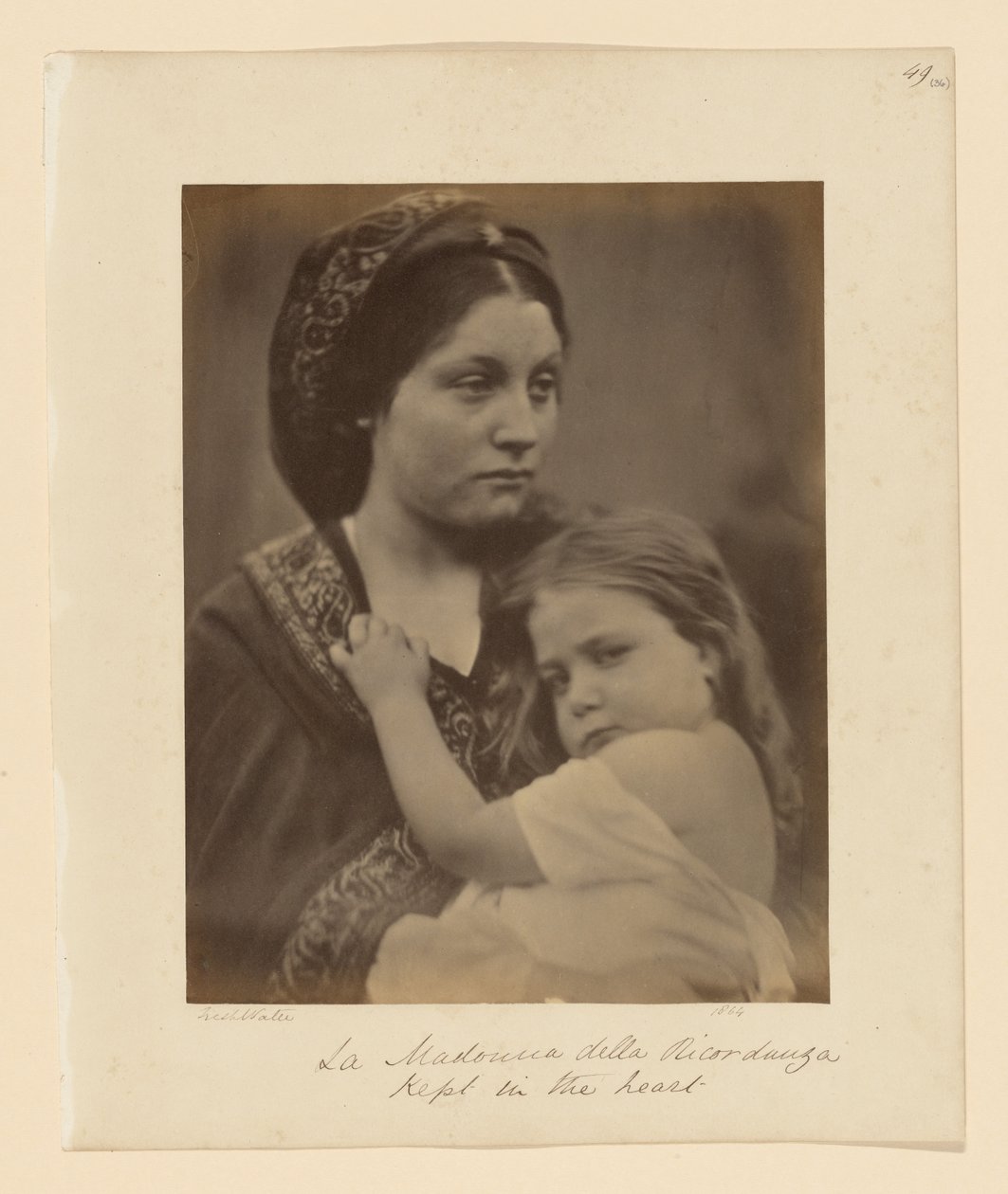 La Virgen de la Memoria de Julia Margaret Cameron