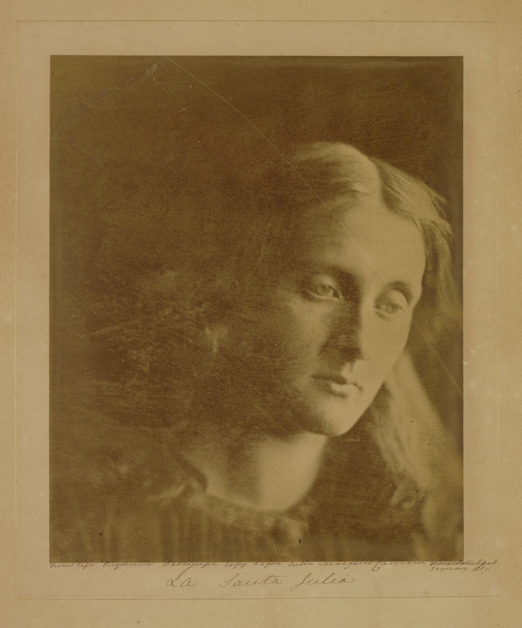 La Santa Julia de Julia Margaret Cameron
