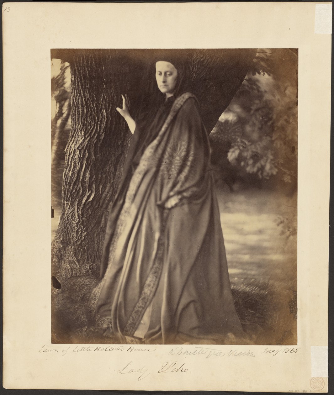 Lady Elcho / Una visión dantesca de Julia Margaret Cameron