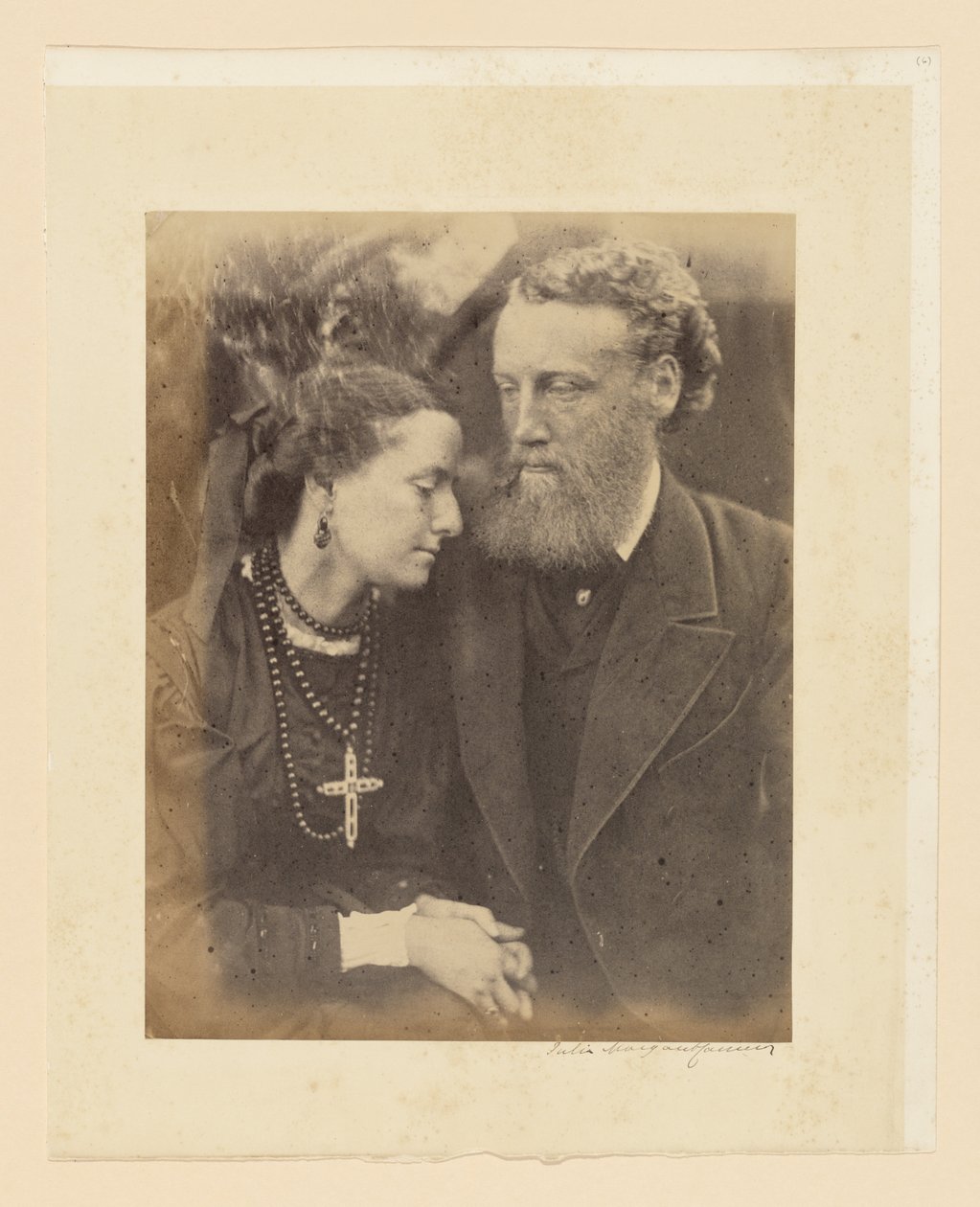 [El teniente coronel Robert James Loyd-Lindsay y Harriet Sarah Loyd-Lindsay] de Julia Margaret Cameron