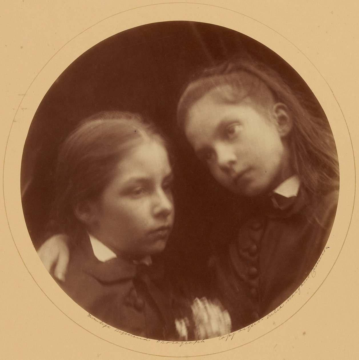 [Margaret y Adeline Norman] de Julia Margaret Cameron