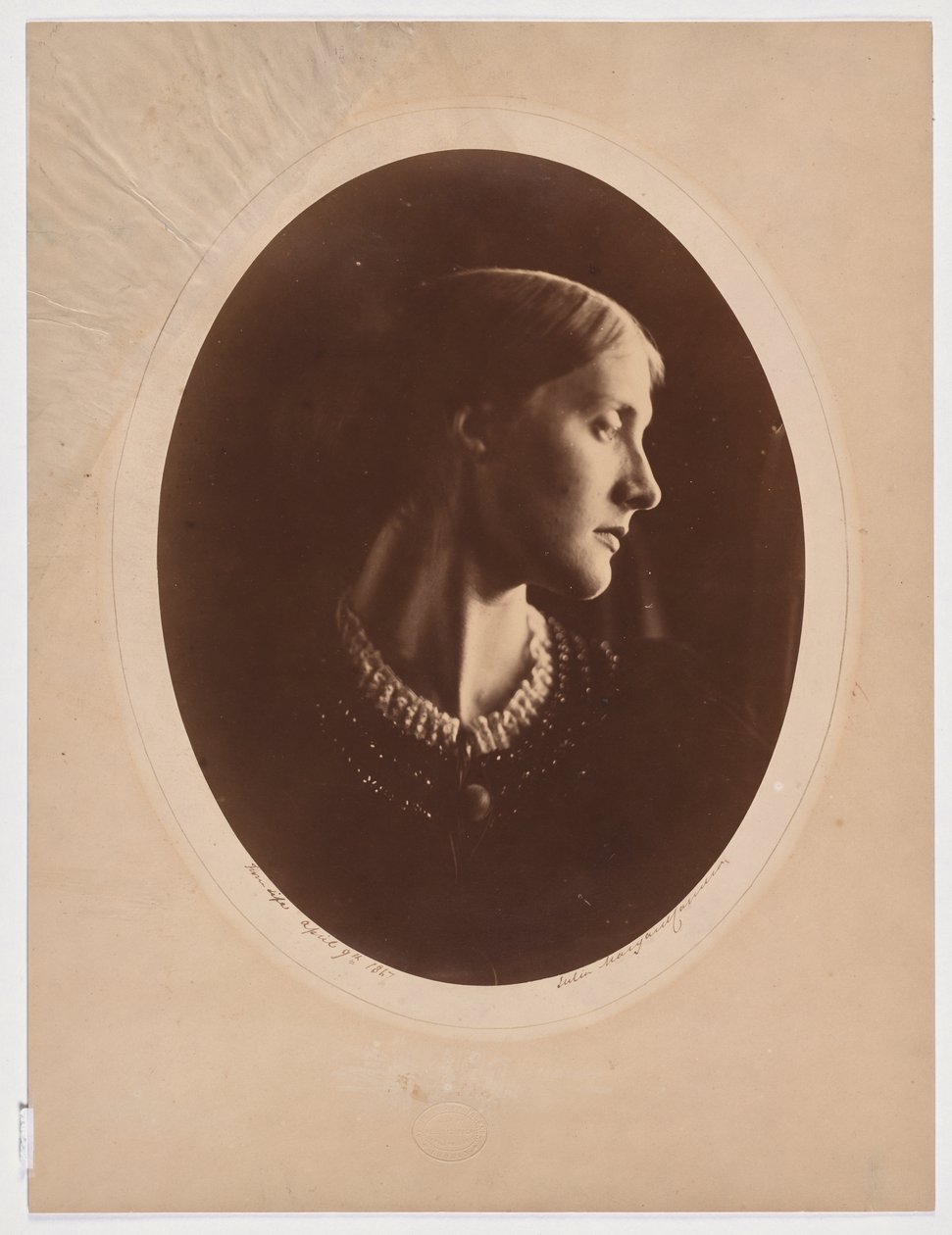 Sra. Herbert Duckworth de Julia Margaret Cameron