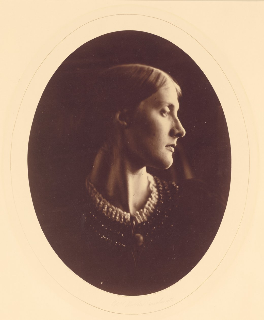 Sra. Herbert Duckworth, abril de 1867 (impresión de albúmina) de Julia Margaret Cameron