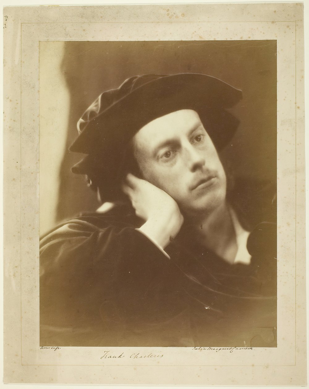 Retrato del Hon. Frank Charteris, 1867 de Julia Margaret Cameron