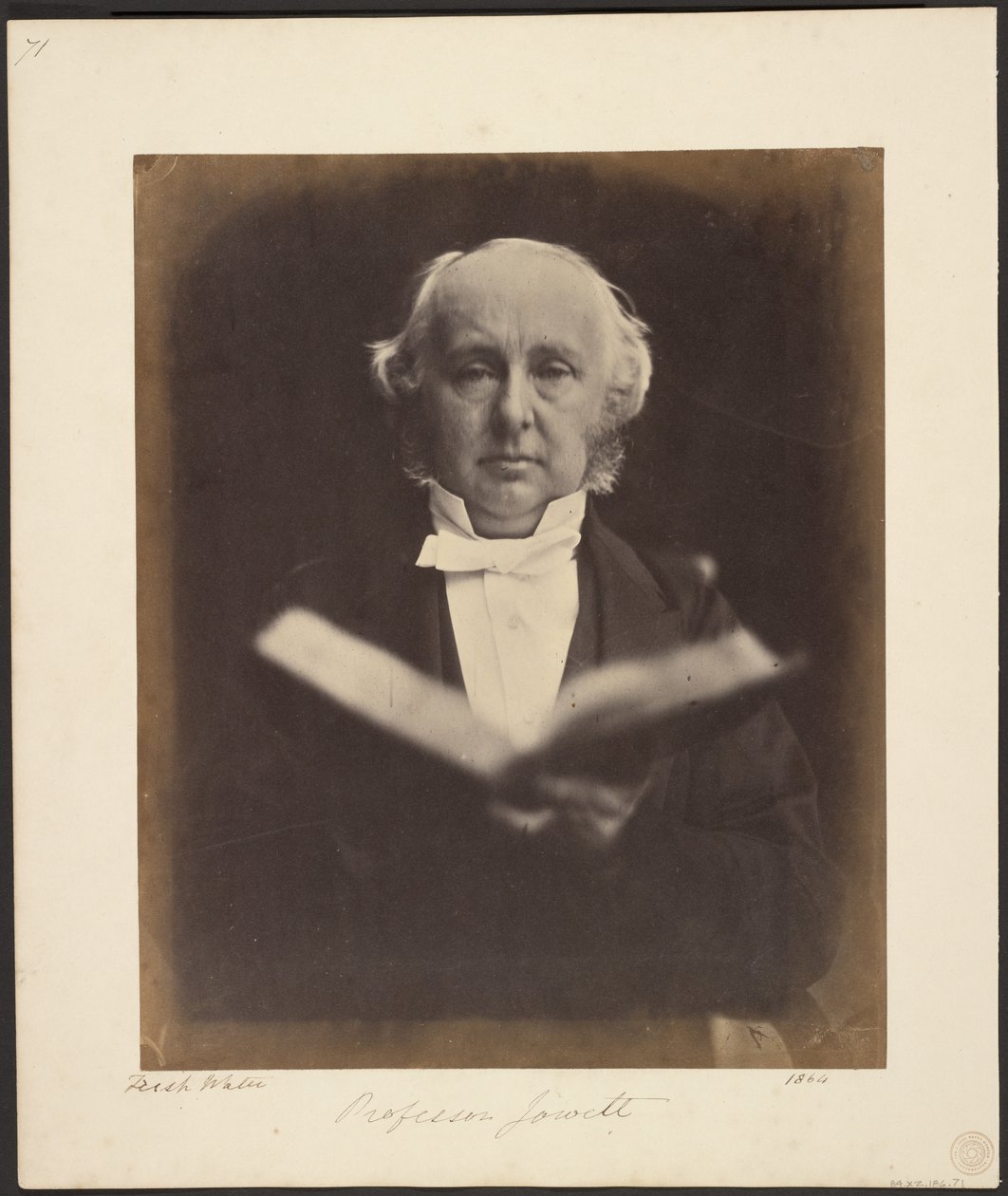 El profesor [Benjamin] Jowett de Julia Margaret Cameron