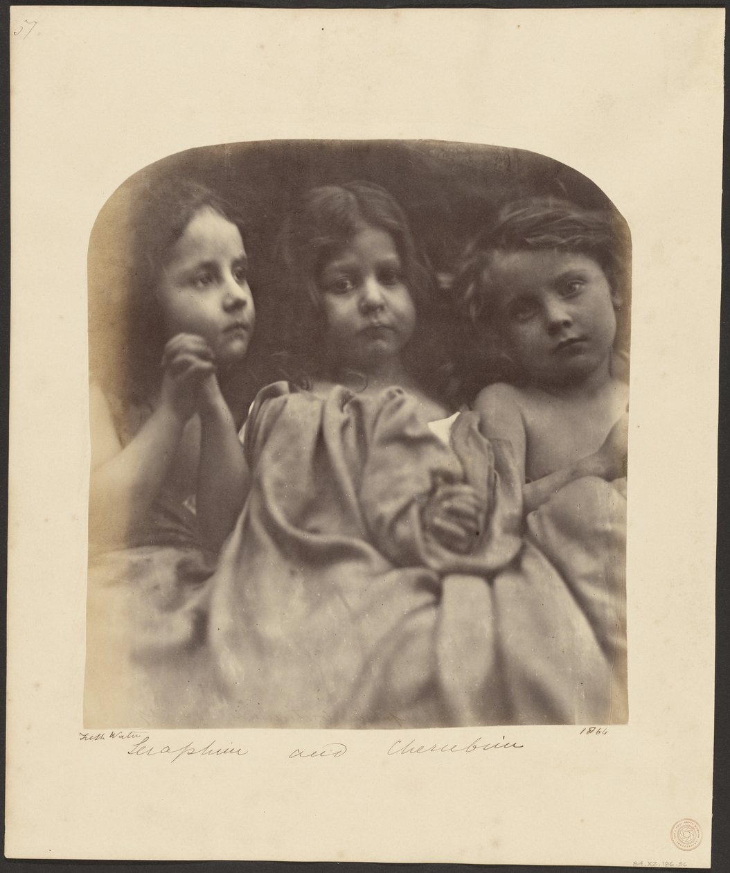 Serafines y querubines de Julia Margaret Cameron