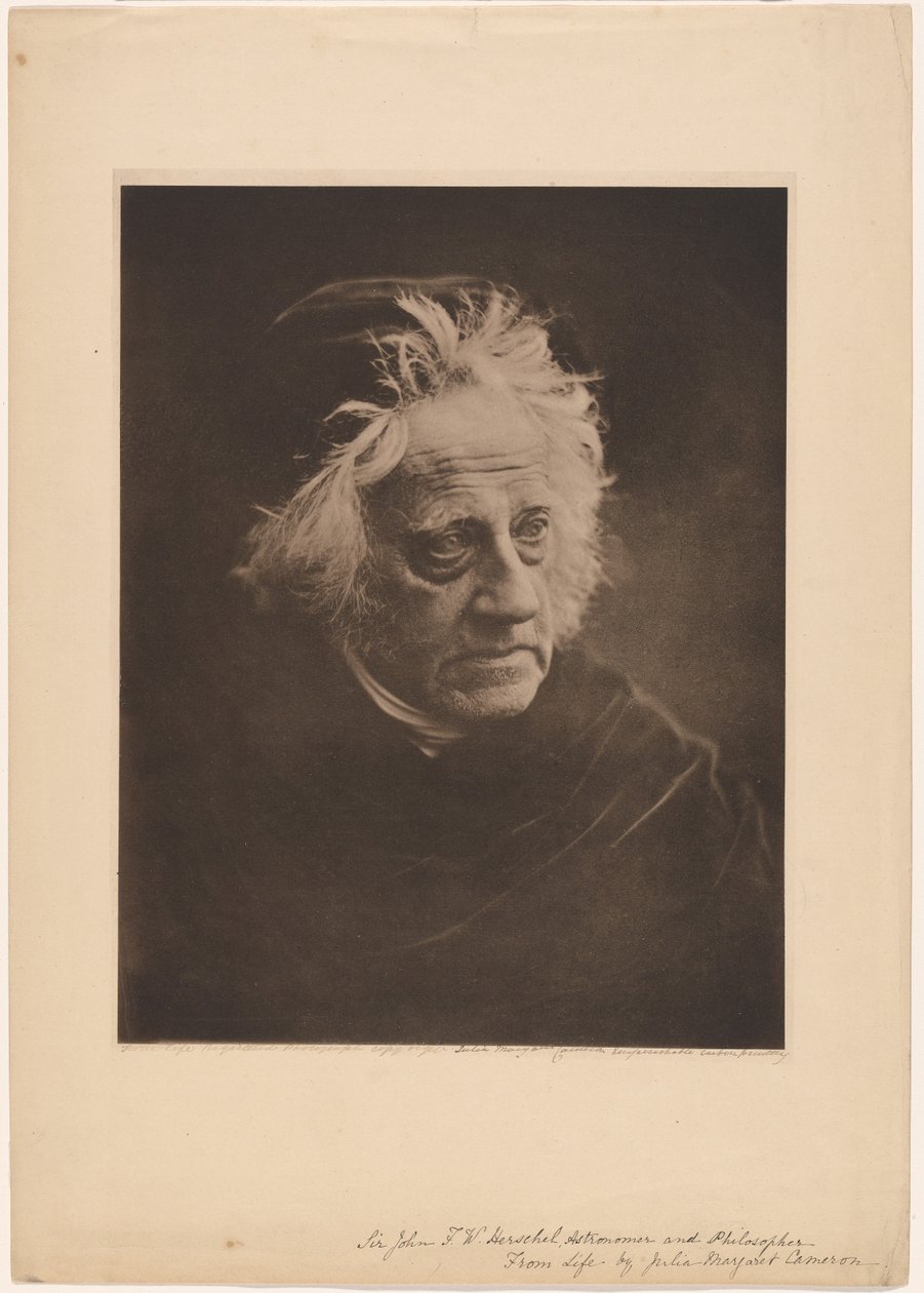 Sir John F. W. Herschel de Julia Margaret Cameron