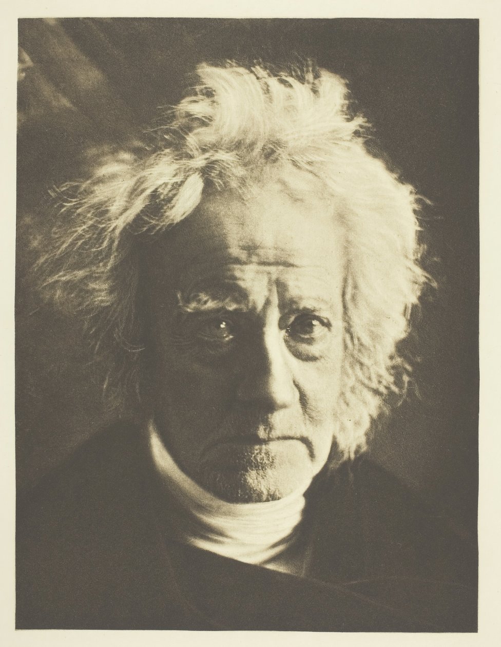 Sir John Herschel, 1867, impreso en octubre de 1890 de Julia Margaret Cameron