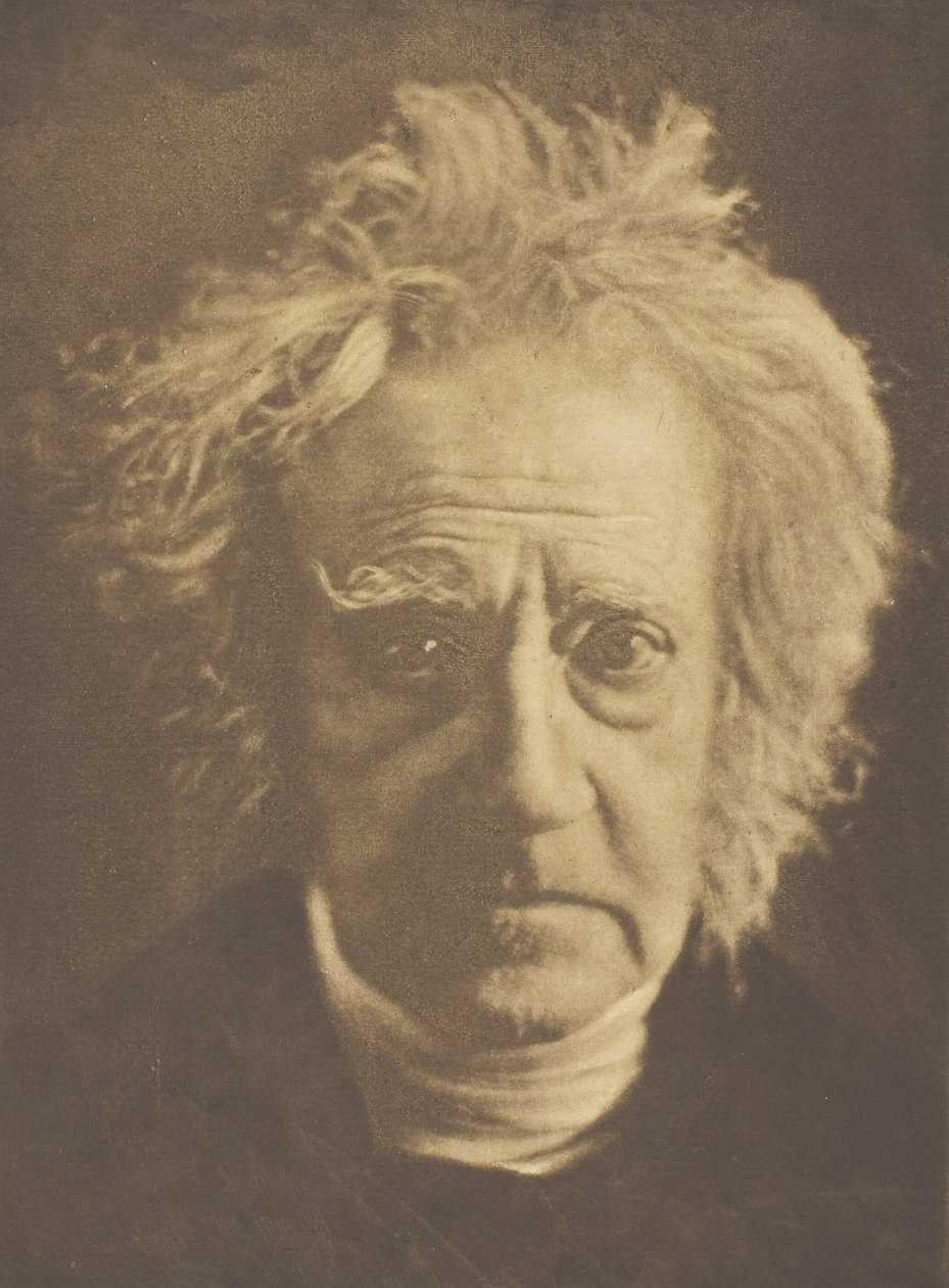 Sir John Herschel, 1867, impreso c. 1893 de Julia Margaret Cameron