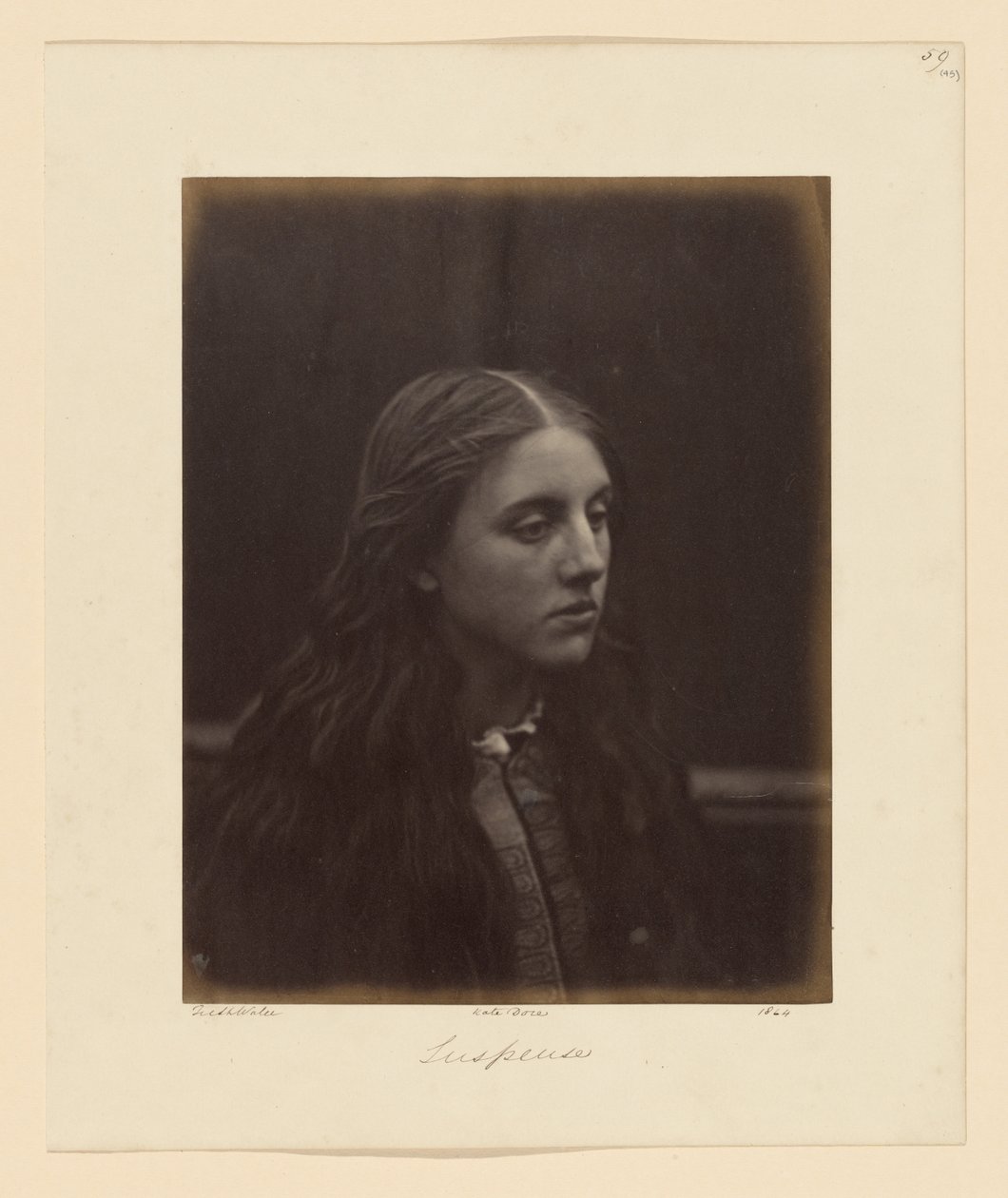 Suspense de Julia Margaret Cameron