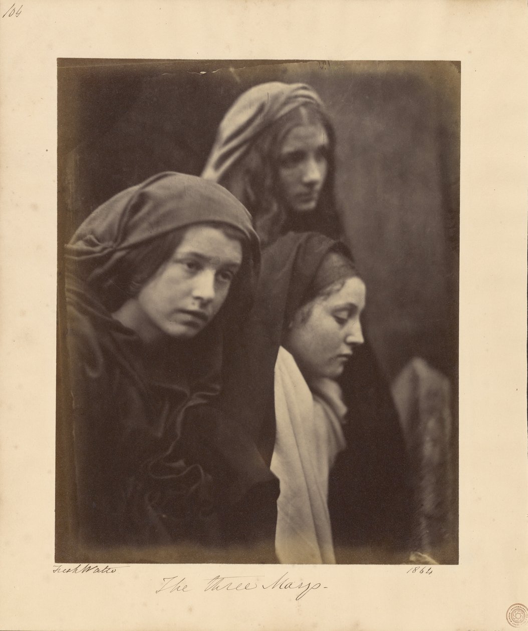 Las tres Marías de Julia Margaret Cameron