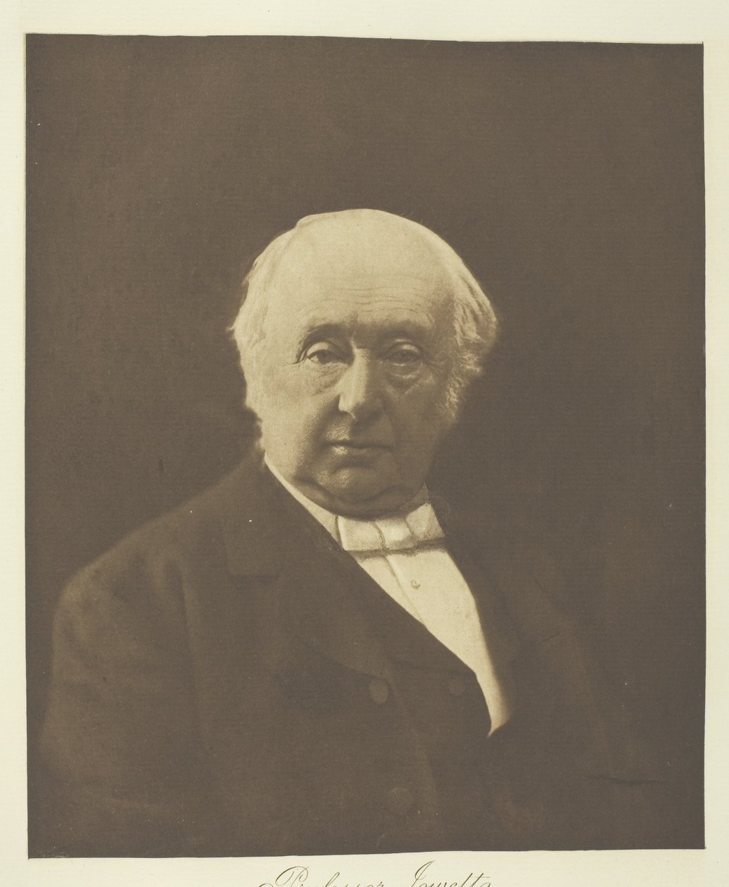 El Muy Reverendo Dr. Jowett (Maestro de Balliol, Oxford) de Julia Margaret Cameron