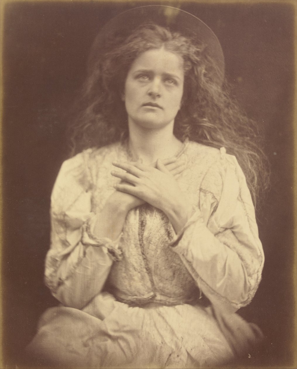 La bendita Música fue por donde mi alma tendrá que ir de Julia Margaret Cameron