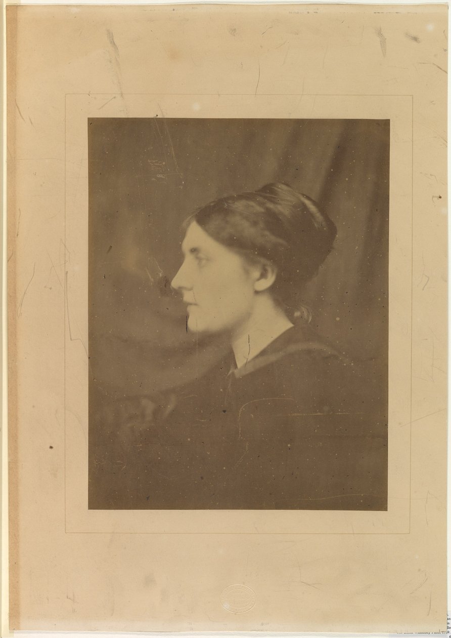 [Mujer no identificada de perfil] de Julia Margaret Cameron
