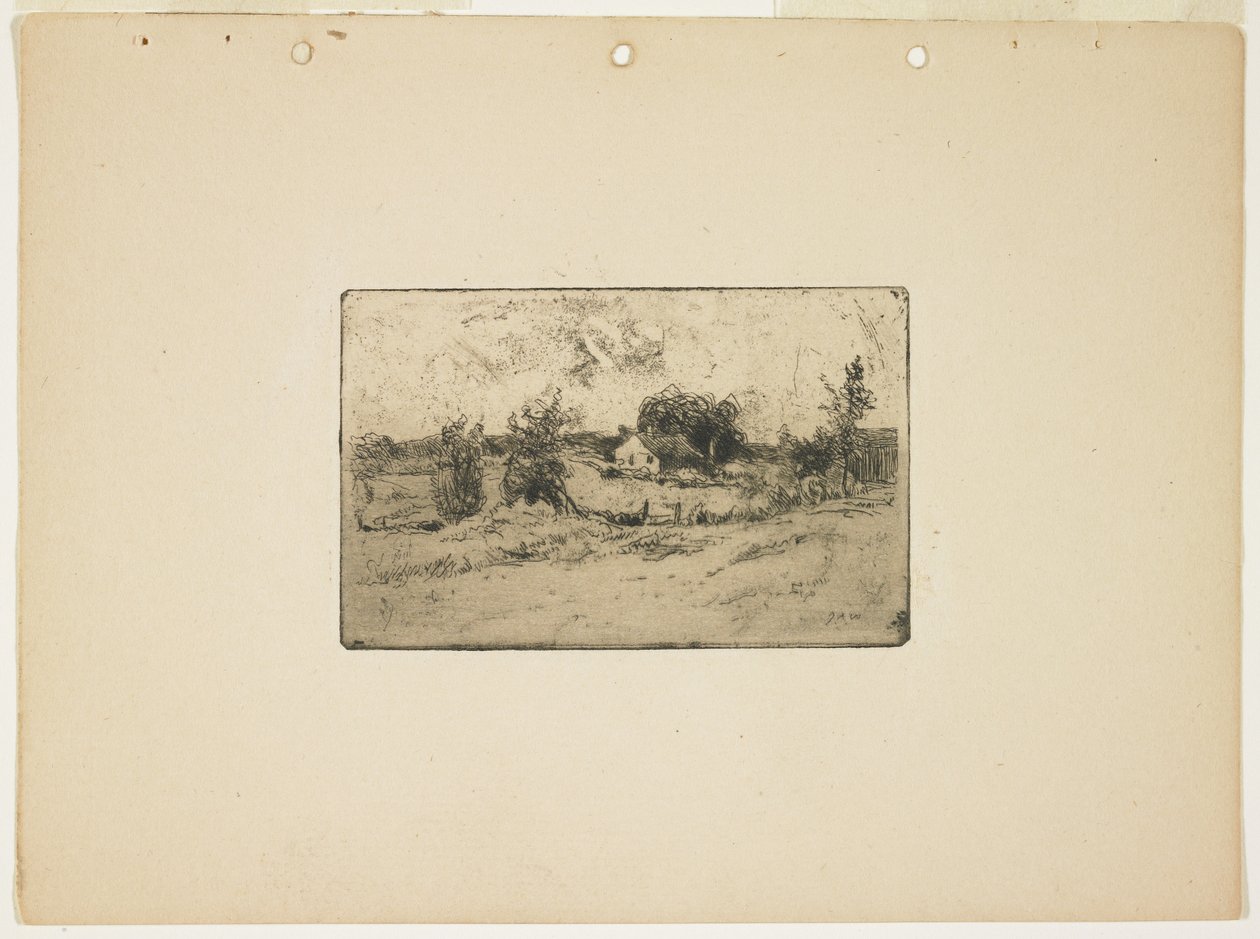 La granja, 1889 de Julian Alden Weir
