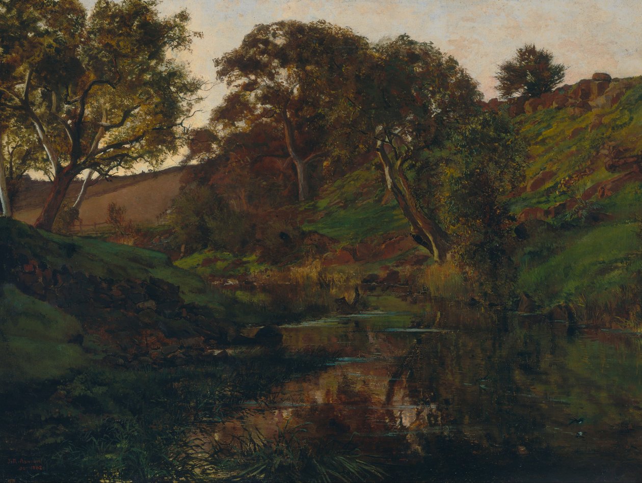 Atardecer, Merri Creek de Julian Rossi Ashton