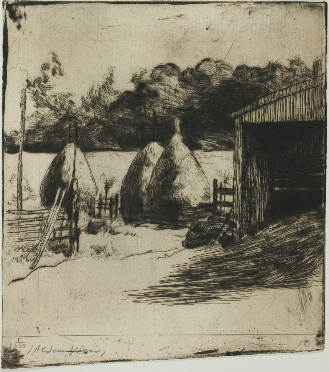 Los almiares de Julian Alden Weir
