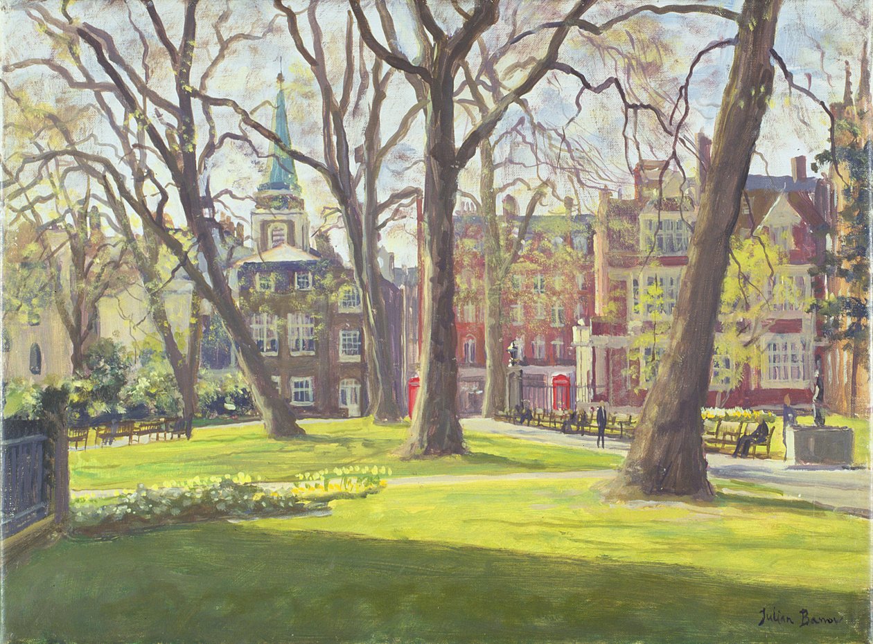 Jardines de Mount Street, Londres de Julian Barrow