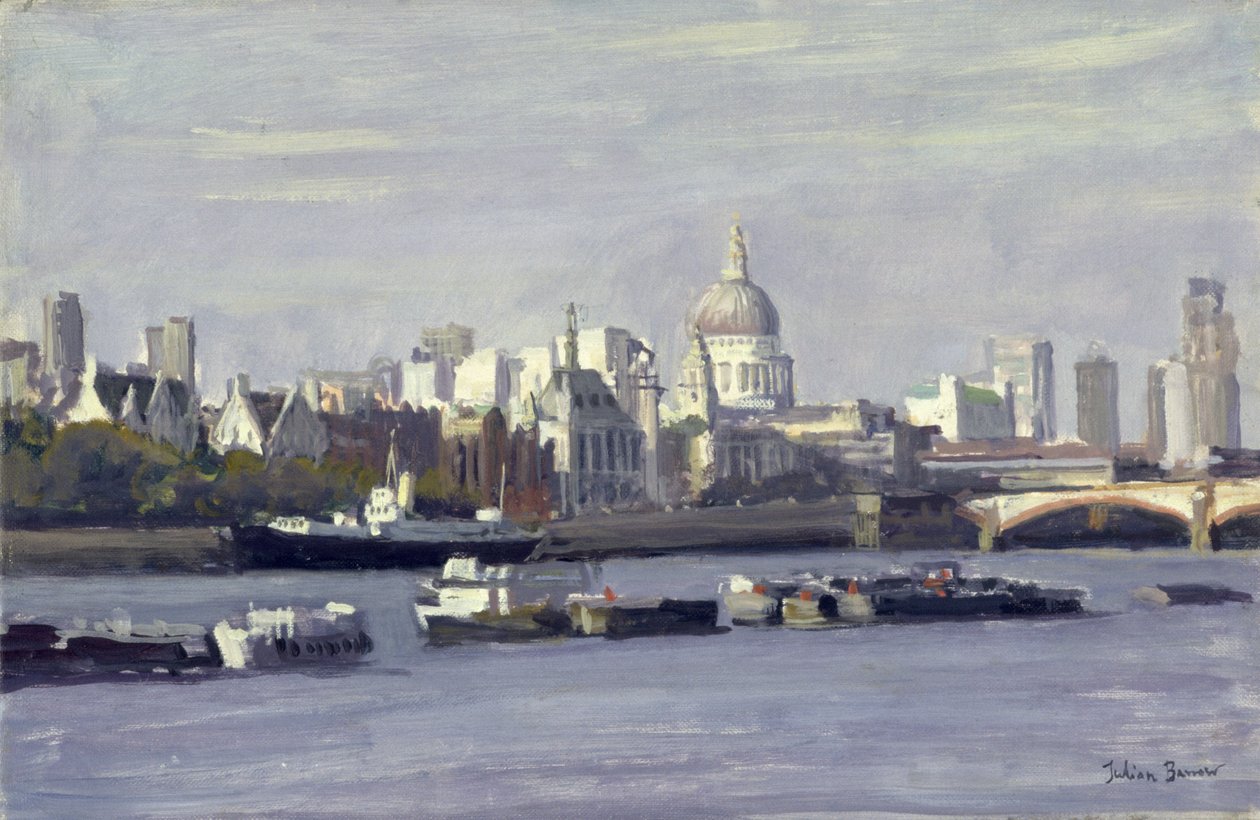 San Pablo desde Bankside de Julian Barrow