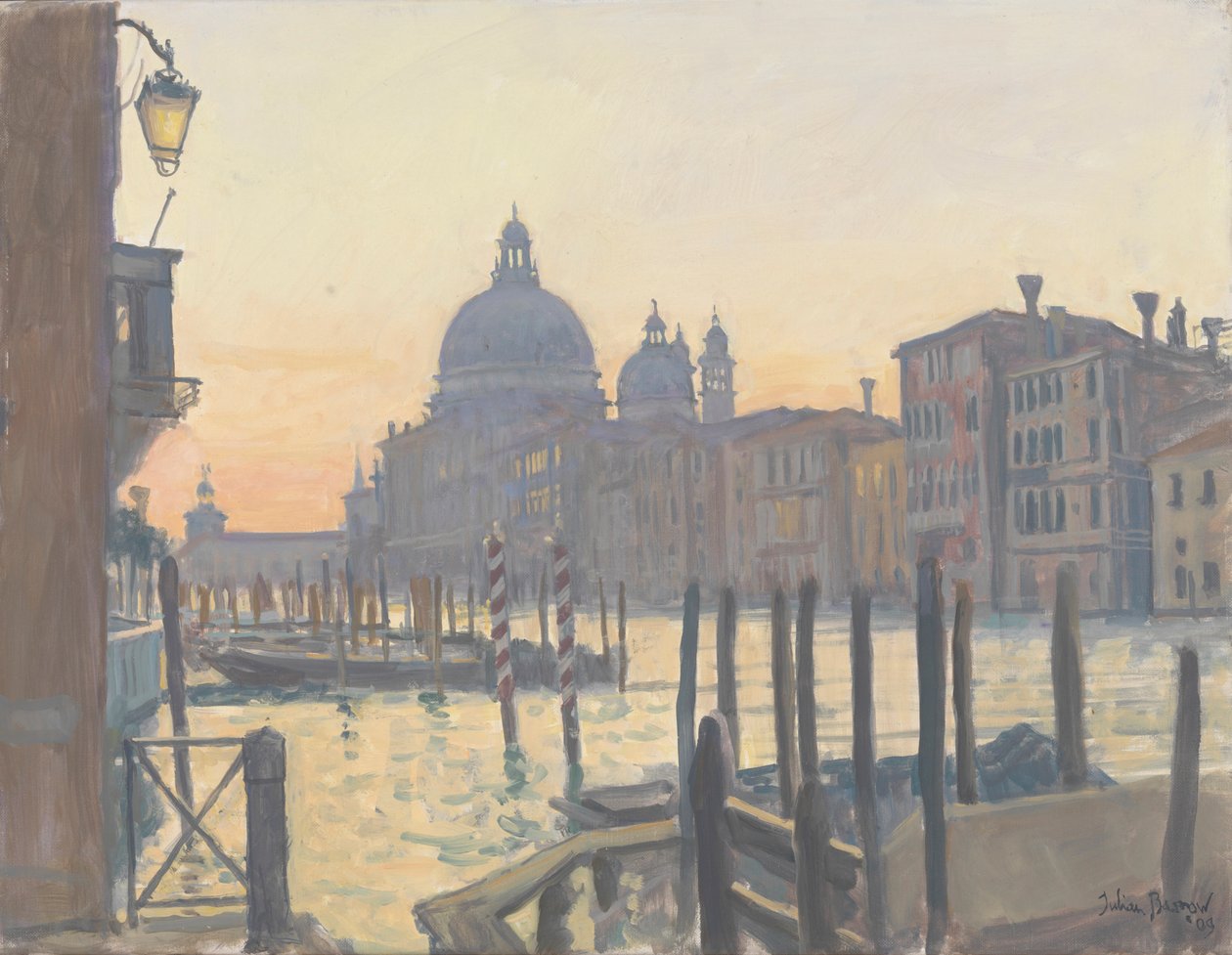Amanecer en el Gran Canal, 2009 de Julian Barrow