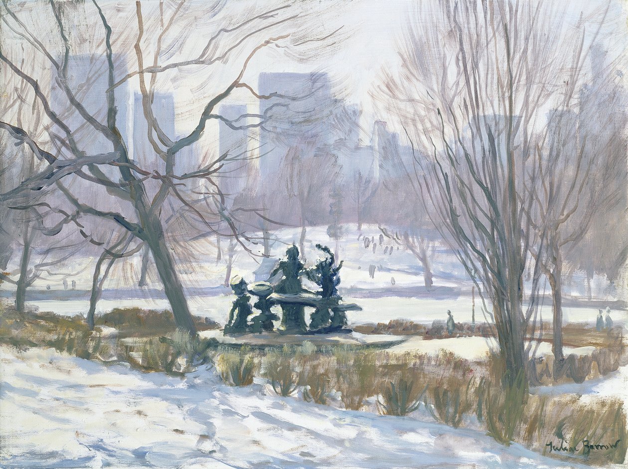 La Estatua de Alicia en el País de las Maravillas, Central Park, Nueva York, 1997 de Julian Barrow