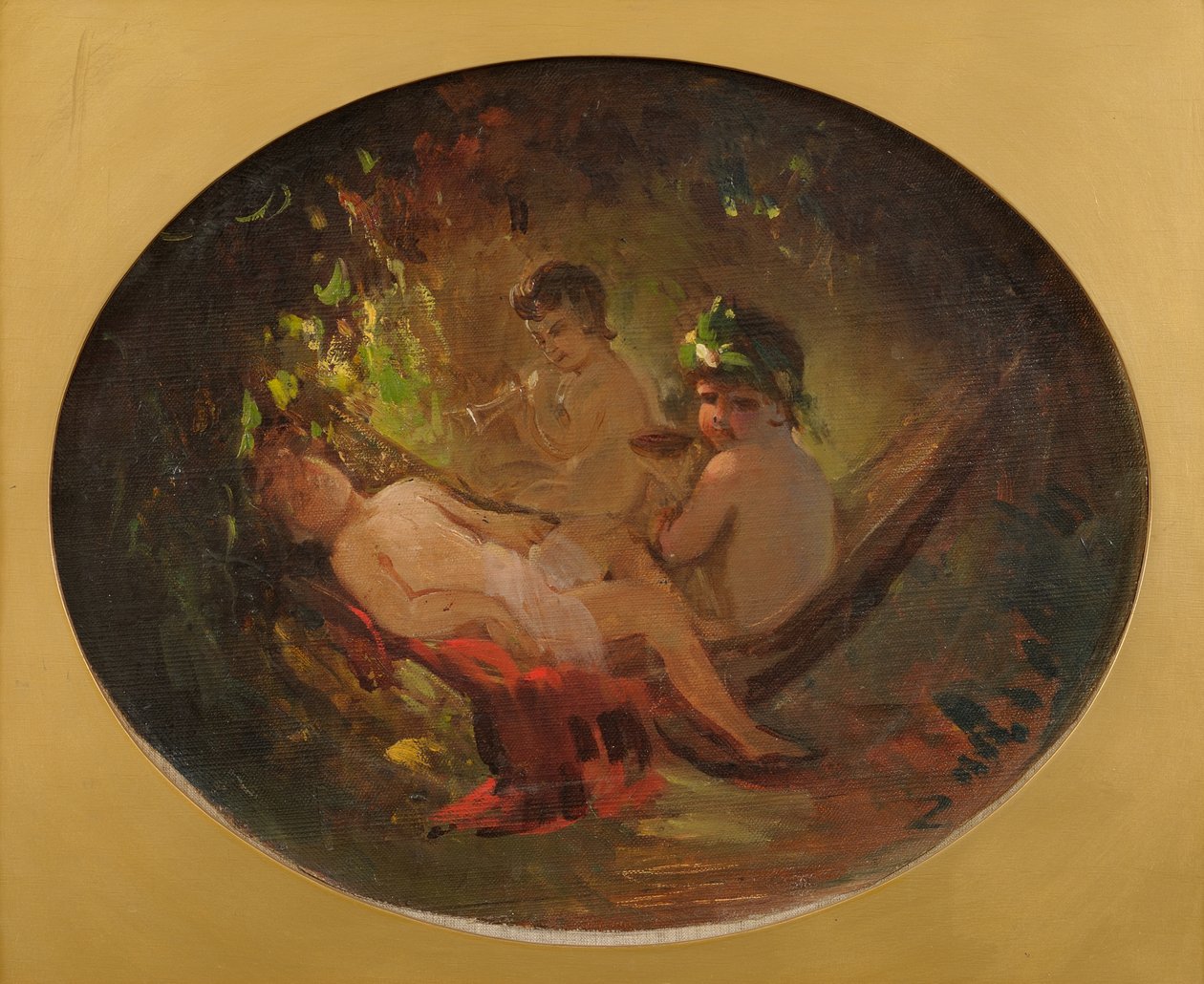 Estonio: "Two putots" de Julie Wilhelmine Hagen Schwarz