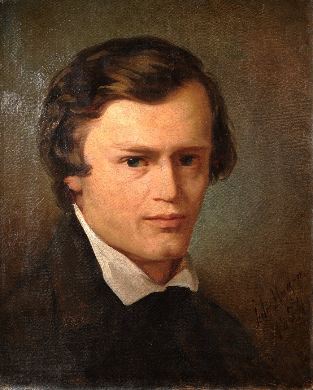 Estonio: "Artista H. Retrato de H. Hartmann" de Julie Wilhelmine Hagen Schwarz