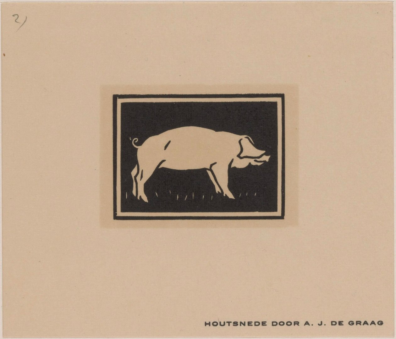 Cerdo de Julie de Graag