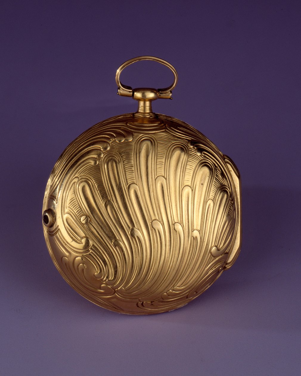 Reloj de oro en concha rocaille de Julien Le Roy