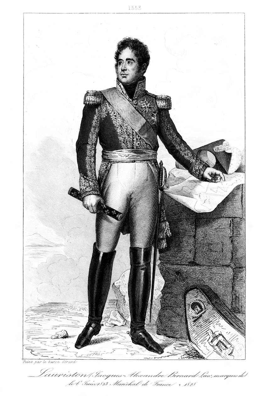 Jacques Lauriston, marqués de Lauriston, 1839 de Julien Leopold Boilly
