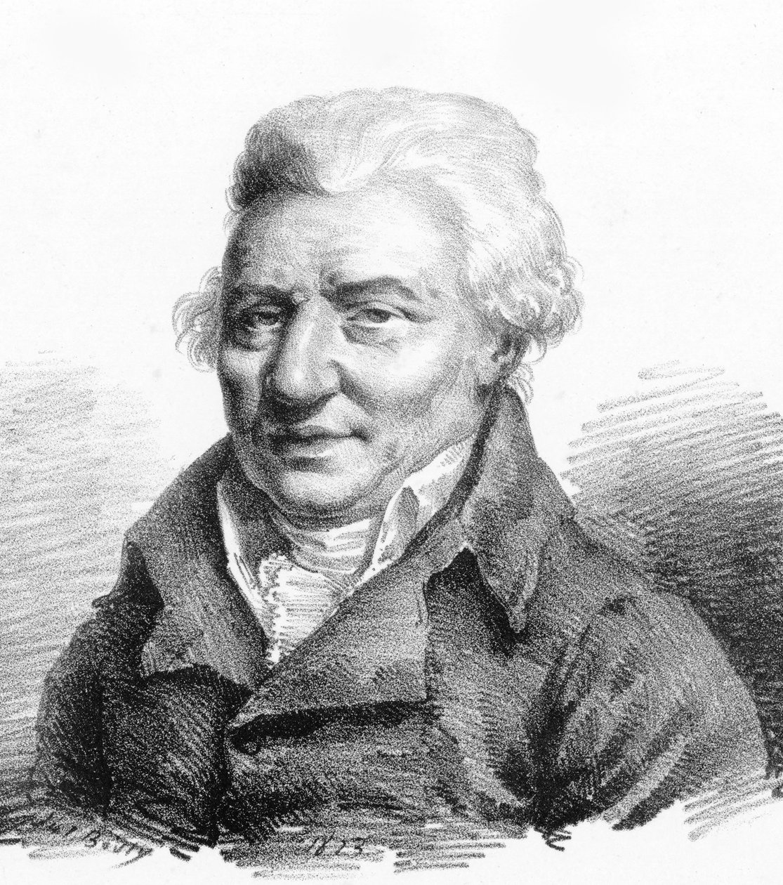 Retrato del compositor Pierre-Alexandre Monsigny 1729-1817, 1823 de Julien Leopold Boilly