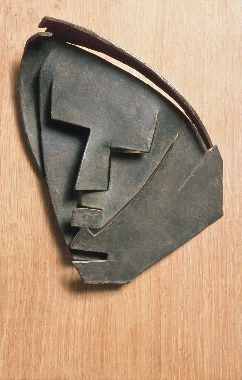 Máscara de contorno de Pequeño Montserrat de Julio Gonzalez