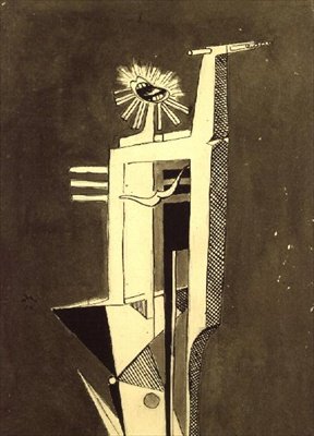 Figura Gritando, El Profeta, 1941 de Julio Gonzalez