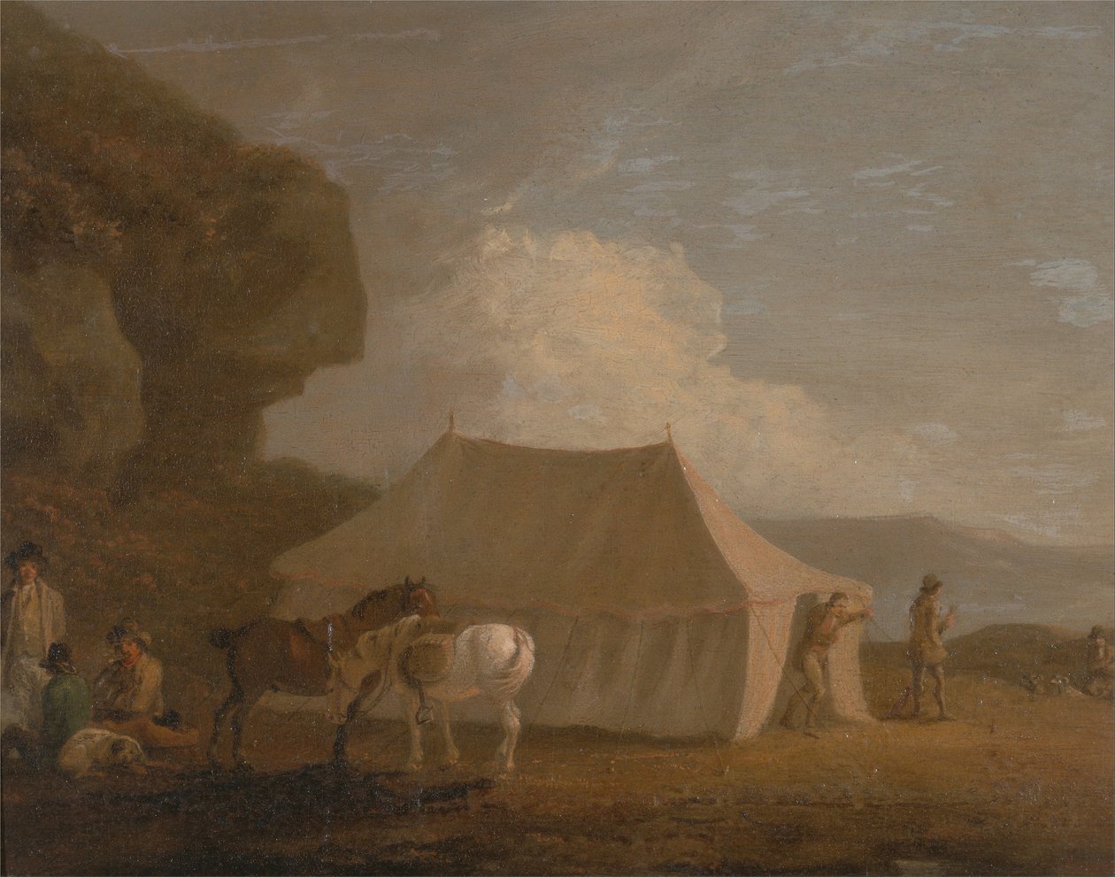 La Fiesta de Caza de Julius Caesar Ibbetson