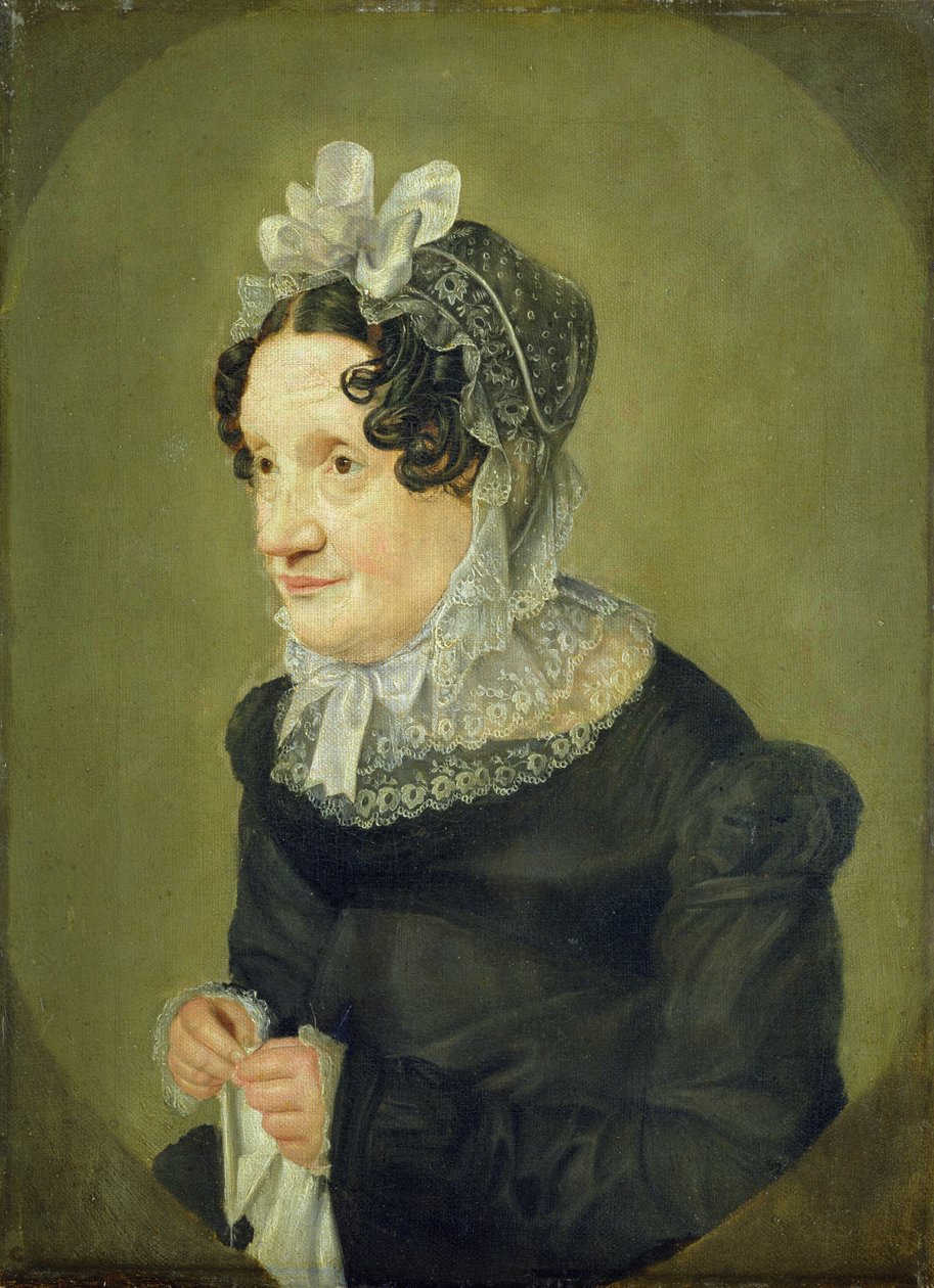 Katharina Oldach, la Tía del Artista, 1824 de Julius Oldach