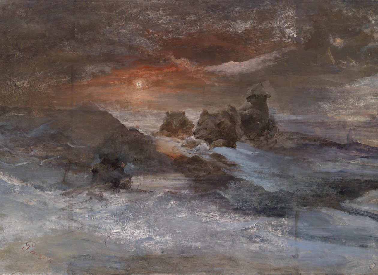Caza de osos en la Tierra de Francisco José de Julius Payer