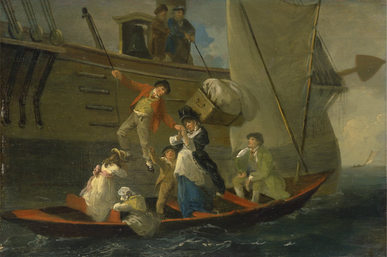 El adiós de un marinero casado de Julius Caesar Ibbetson