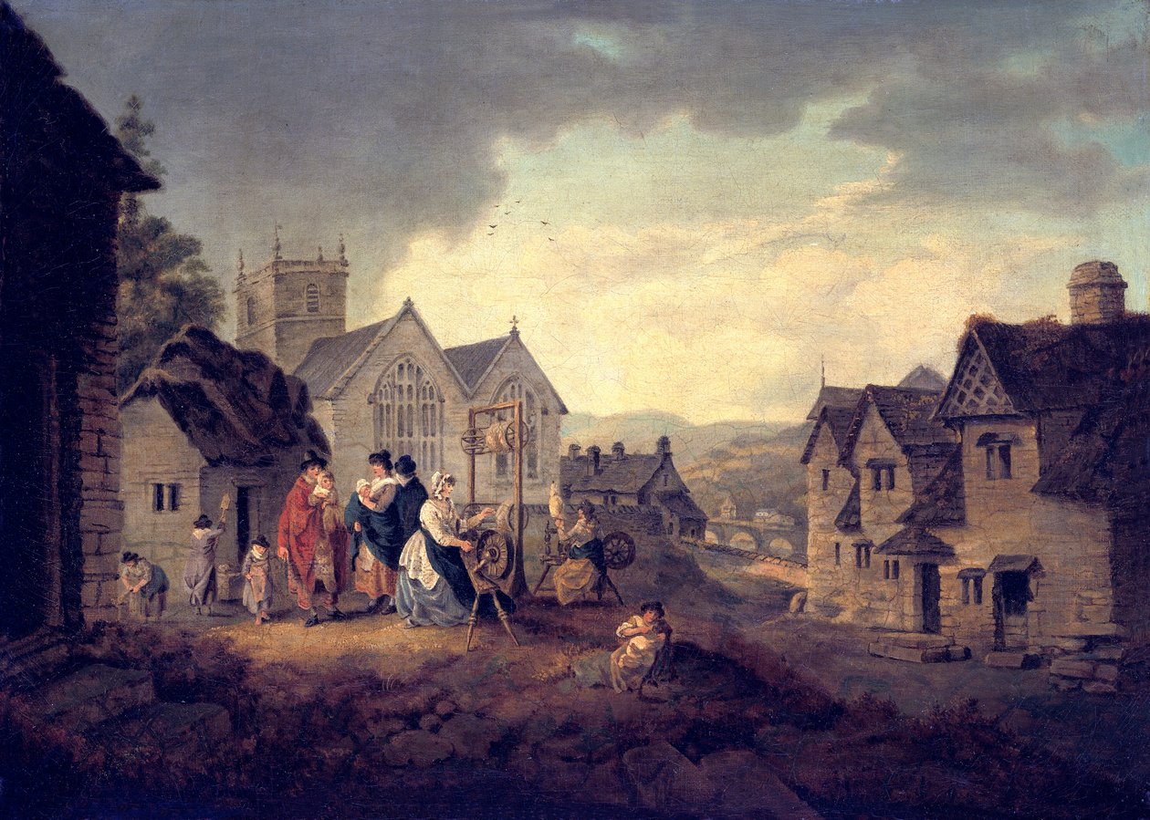 Llangollen de Julius Caesar Ibbetson