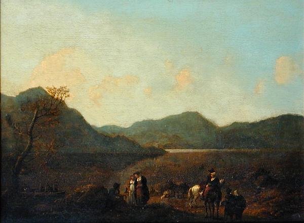 Ferry de Martindale, Ullswater de Julius Caesar Ibbetson