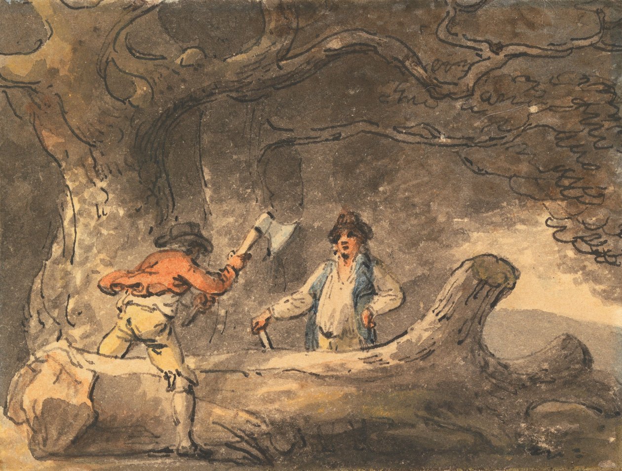 Al cuadrado de Julius Caesar Ibbetson