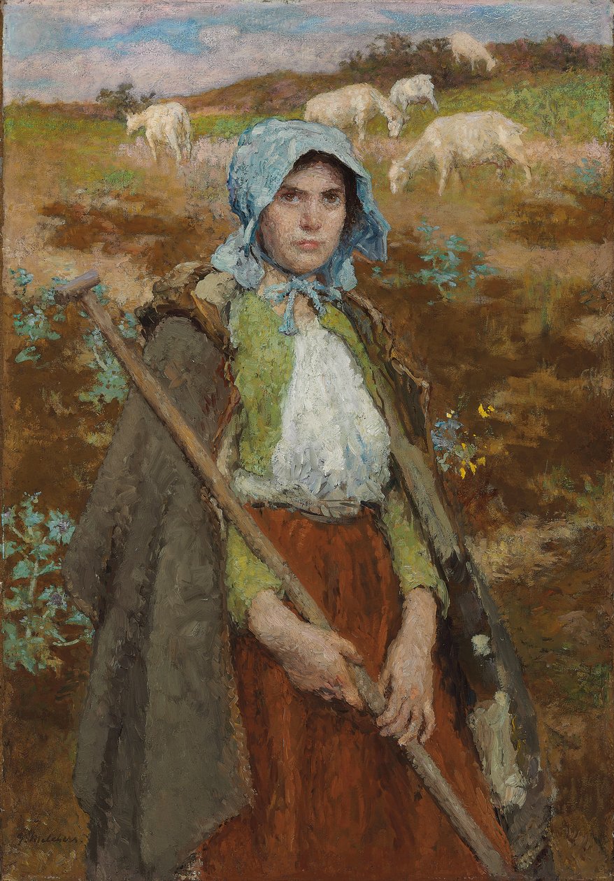 El cabrero de Julius Gari Melchers