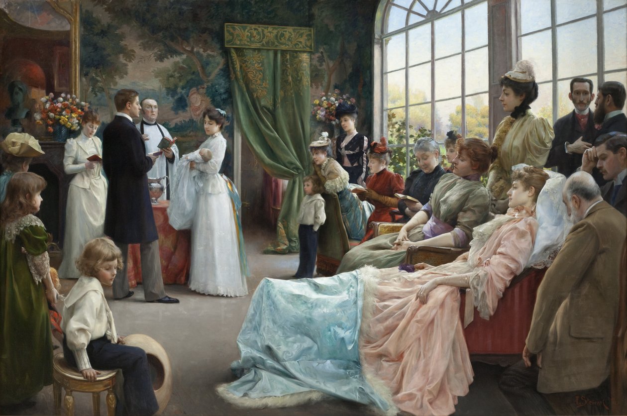 El bautismo de Julius Leblanc Stewart