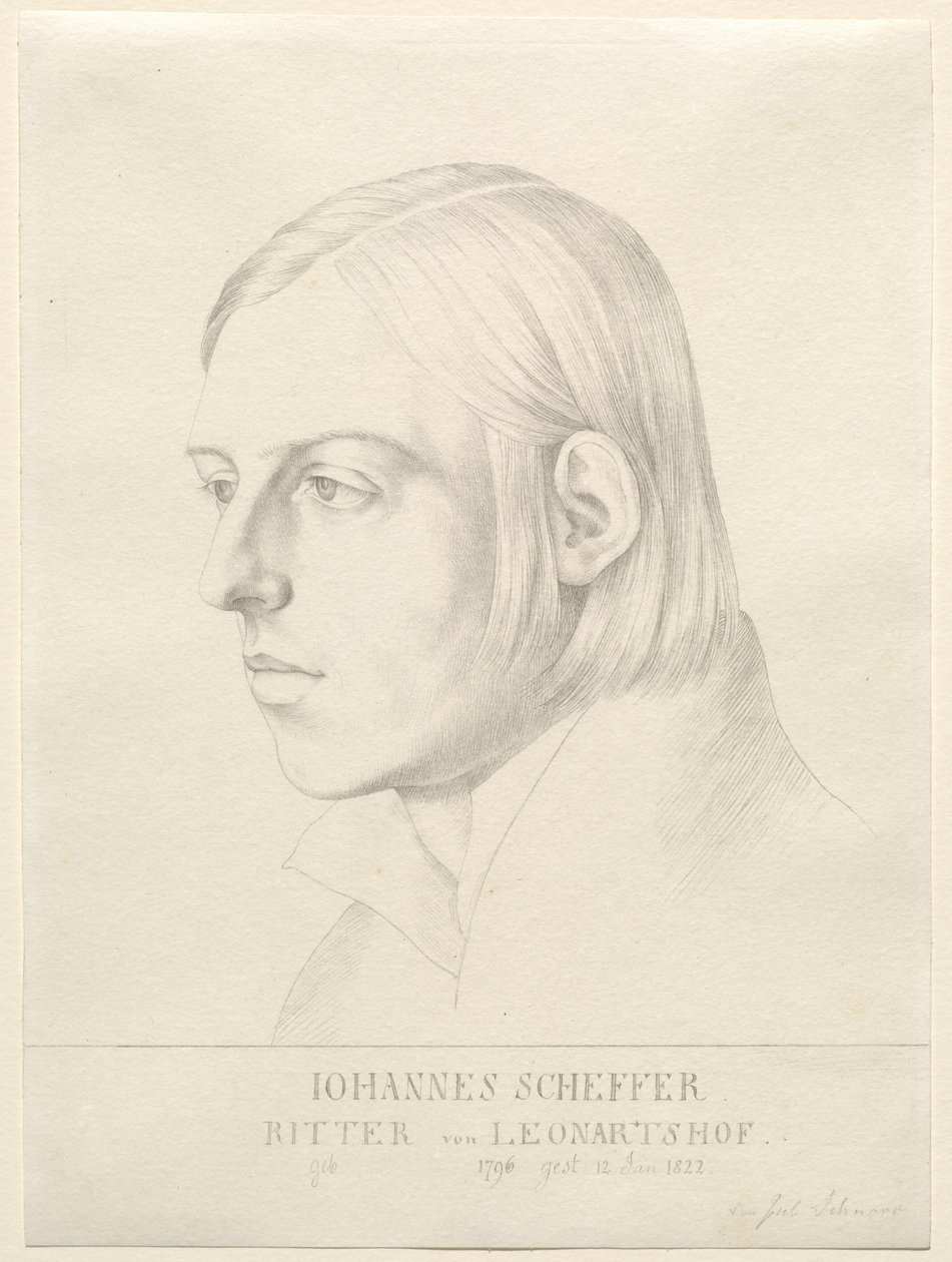 Johann Evangelist Scheffer von Leonhardshoff de Julius Schnorr von Carolsfeld