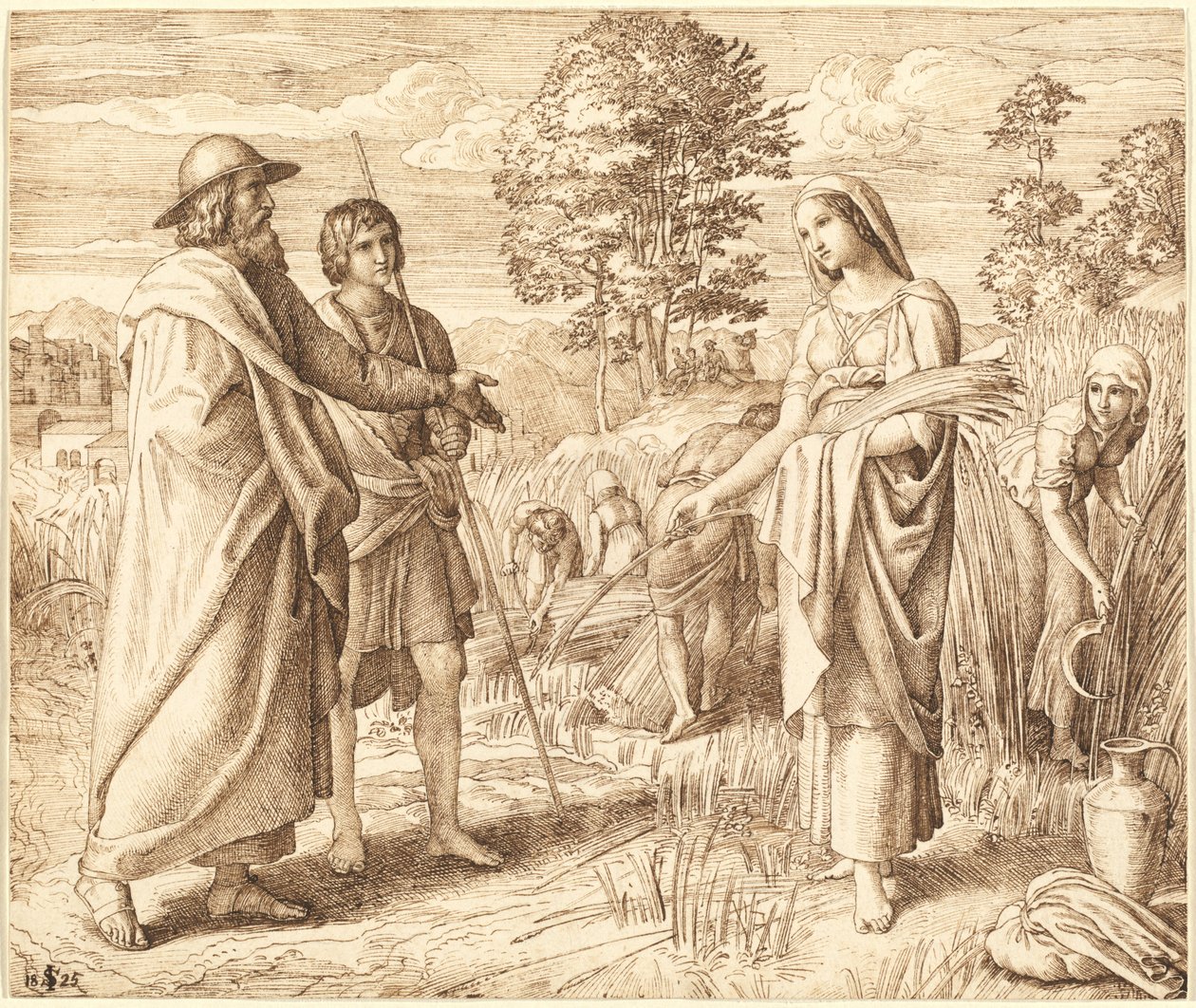 Rut y Booz de Julius Schnorr von Carolsfeld